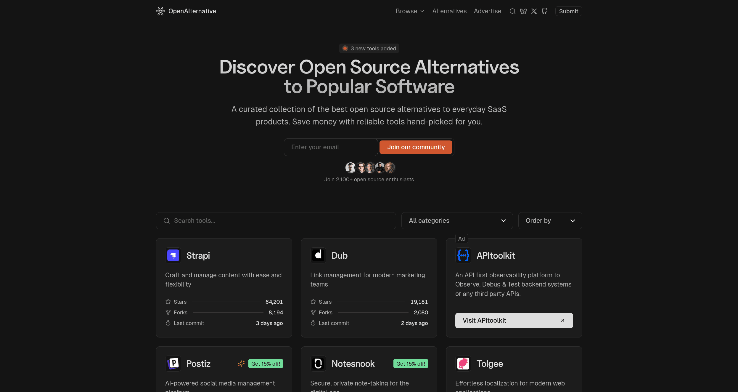 Open Source Alternative